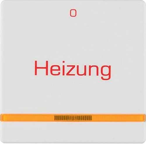 Berker 16216009 Wippe mit Linse und rotem Aufdruck  Berker 16216009 Wippe mit Linse und rotem Aufdruck